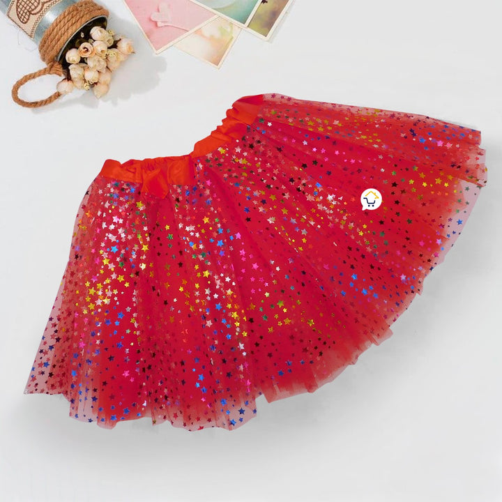 Tutú Estrellas Niñas Colores Falda Ballet Disfraz OF359
