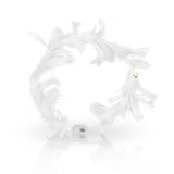 Corona Plumas Aureola Ángel Halo Luz Led Disfraz TRS183