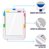 Tablero De Dibujo Mágico Marcadores Neón Didáctica Niños 21MP1