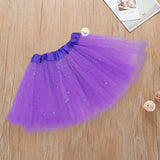 Tutú Confetti Niñas Colores Falda Ballet Disfraz TUCO01