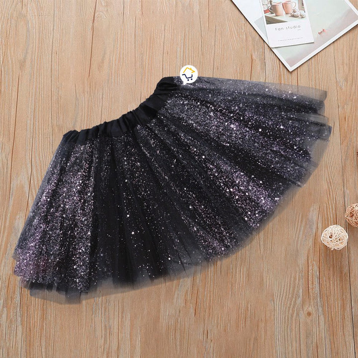 Tutú Confetti Niñas Colores Falda Ballet Disfraz TUCO01