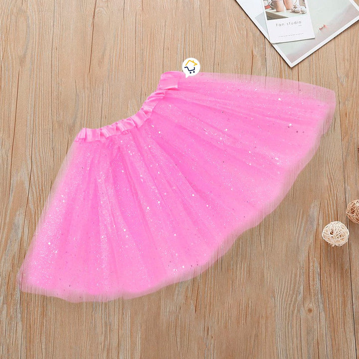 Tutú Confetti Niñas Colores Falda Ballet Disfraz TUCO01