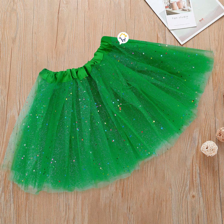 Tutú Confetti Niñas Colores Falda Ballet Disfraz TUCO01