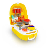 Cocina Maleta Chef Juguete 2 en 1 Didáctico Cocinero Niños 7F705