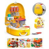 Cocina Maleta Chef Juguete 2 en 1 Didáctico Cocinero Niños 7F705