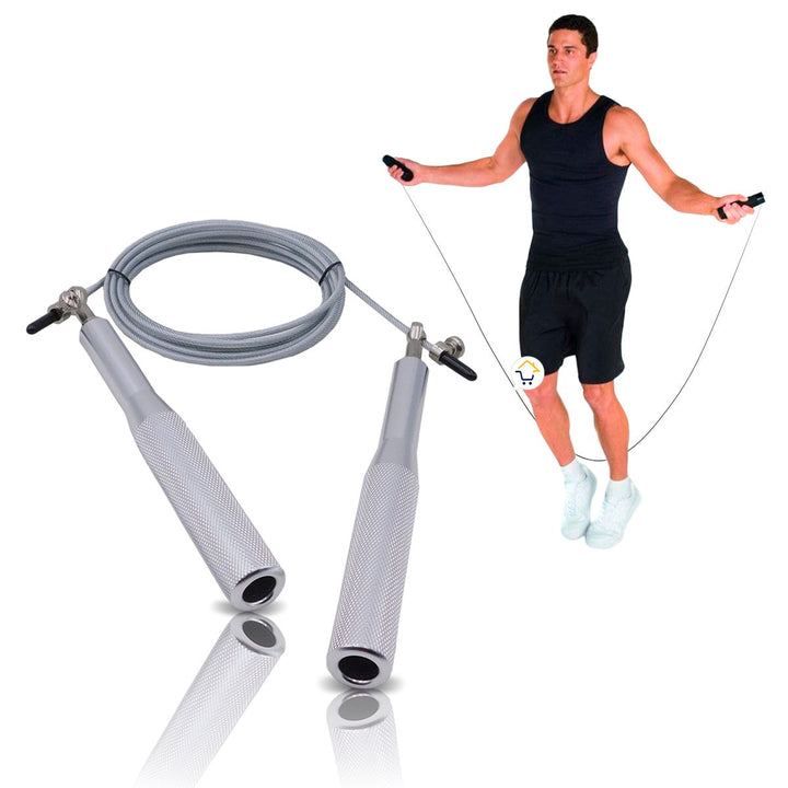 Combo Cuerda Crossfit y Termo Mezclador Shaker 500ml Proteína 702379