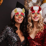 Gafas Navideñas Reno X4 Decorativas MJ010