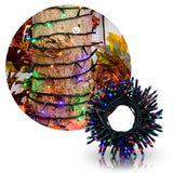 Extensión Luz LED Lineal 100 Luces 7.5m Cable Verde Multicolor 1433