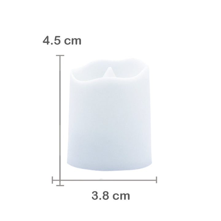 Vela Luz Led Pequeña X6 Decorativa AK3008