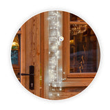 Luz Cascada Micro LED Para Árbol 200 Luces 2 M Ramo Navidad YX200TB