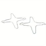 2 piezas/1 juego, soporte de acero inoxidable para cocina de gas, soporte para estufa de hierro para camping, difusor de calor, soporte para olla pequeña para cocina.