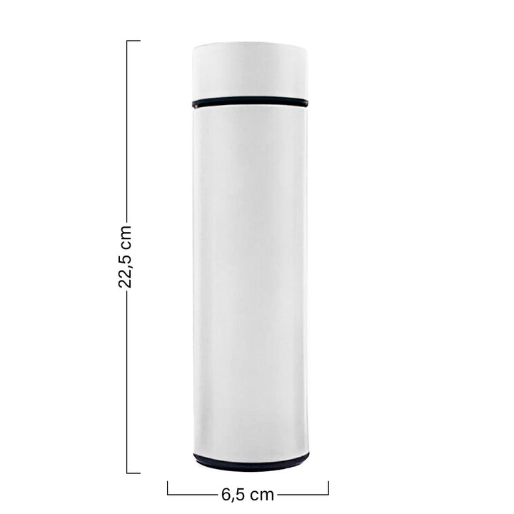 Termo Mug Con Indicador De Temperatura Acero Inoxidable 420ml TMIT01