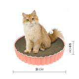 Rascador Para Gatos Catnip Anti Estrés Cartón Corrugado SC2112-217