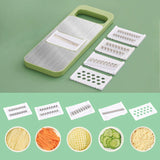 SlicyPro Cortador y Rebanador 6 en 1 con Diseño Seguro para Dedos