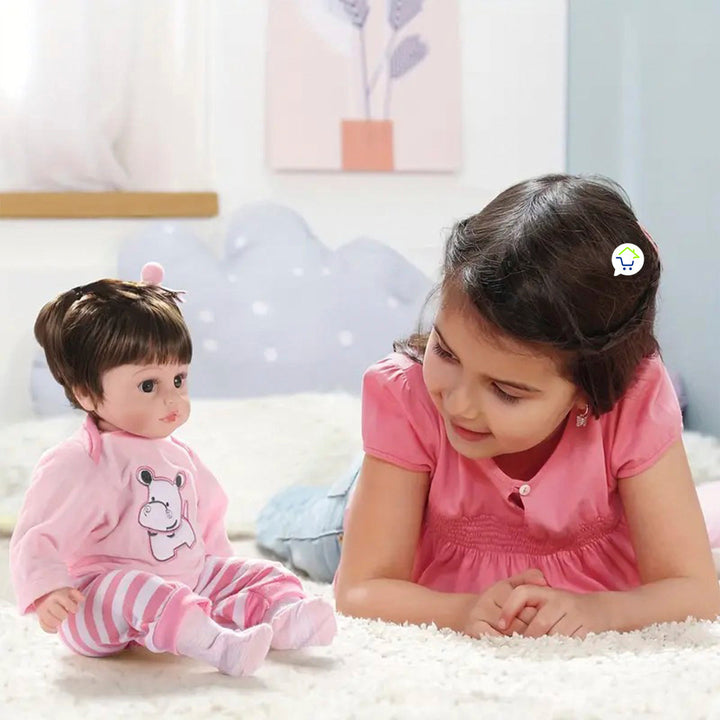 Muñeca Bebé Realista Didáctica peluche jirafa Sonidos Niñas JX277