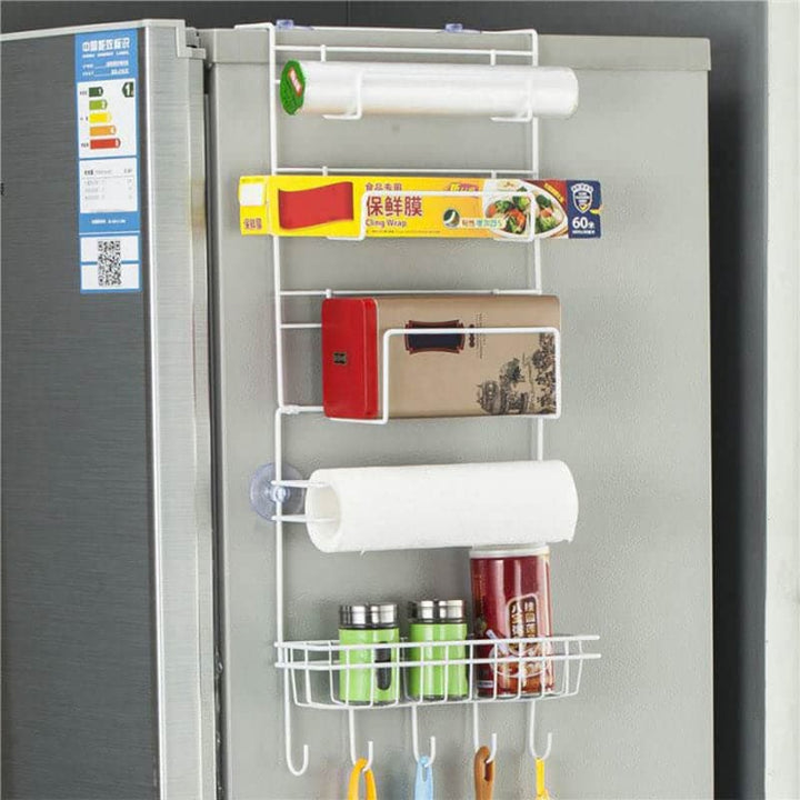 Rack Organizador De Cocina Para Refrigerador Metálico