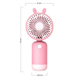 Mini Ventilador Recargable Portátil De Mano JL8823