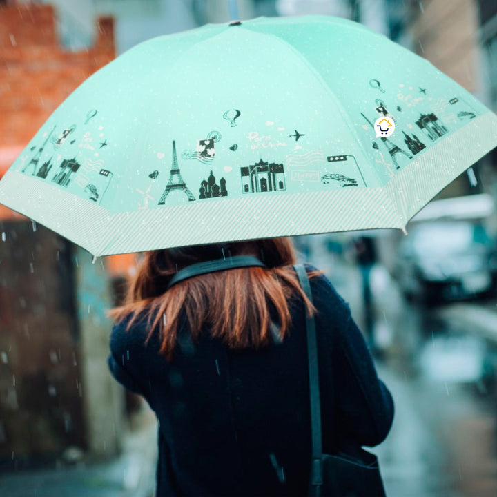 Sombrilla París Paraguas Resistente Protección Filtro UV 035A