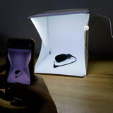 Mini Estudio Fotografía Caja de Luz LED Fotos Plegable HL11031