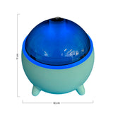 Humidificador LED Ambientador Difusor Aromas Luminoso Q803