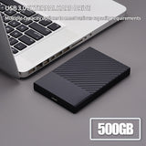Disco Duro Externo Portátil USB 3.0, 500GB y 320GB de Gran Capacidad para Teléfonos y Computadoras – Ideal para Copia de Archivos, Trabajo Oficina, Negocios y Entretenimiento