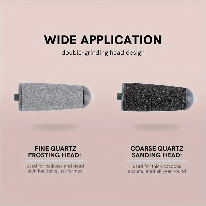 Elegido por la mayoría, desmaquillador eléctrico de pies recargable por USB - Conjunto de limas de pies y manos automáticas con superficie opaca, multifuncional y conveniente, regalo ideal para 5 días importantes, Navidad, Halloween, Día de San Valentín,