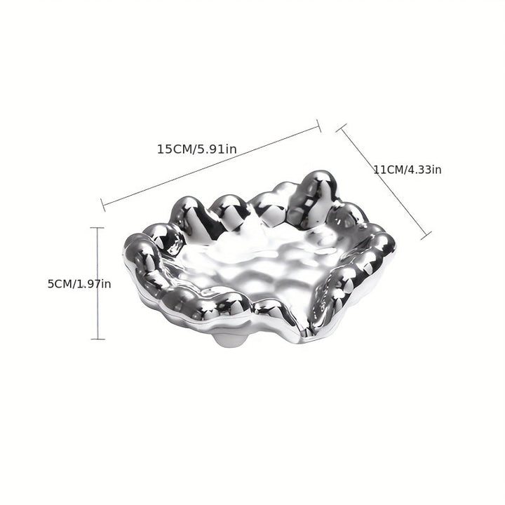 1 Pieza, Jabonera Creativa, Bandeja De Plástico Para Jabón, Soporte Para Barra De Jabón Para Ducha, Jabonera Para Baño, Estante Multifuncional Para Almacenamiento De Jabón Para Fregadero, Accesorios De Baño
