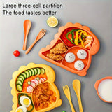 Plato de cena de dinosaurio