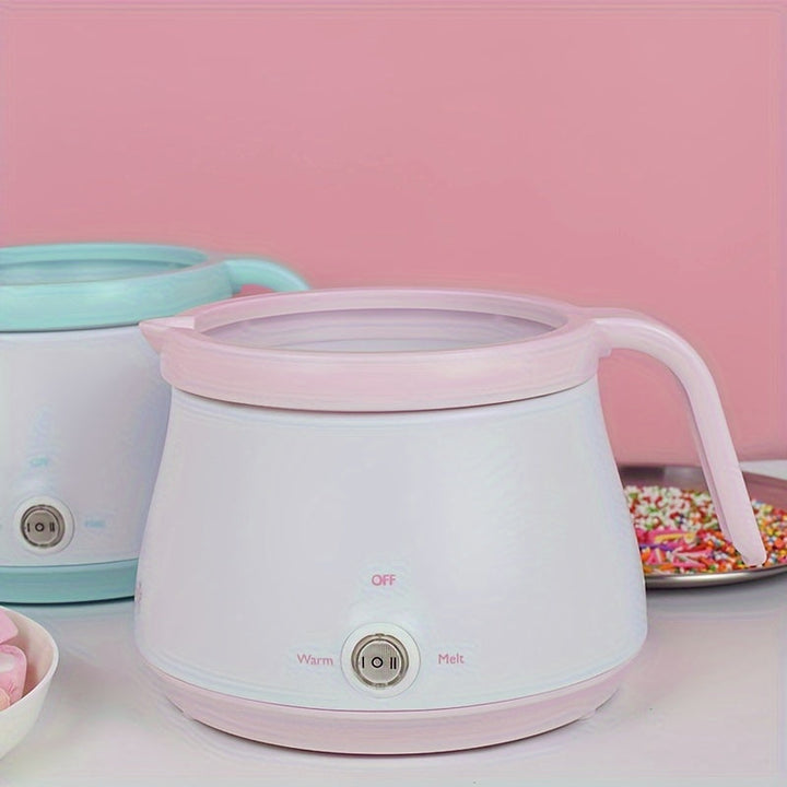 Olla del chocolate del horno fusorio del chocolate del revestimiento del silicón del enchufe de los E.E.U.U. 40W