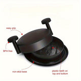 1pc Picadora de Carne y Alimentos Manual - Reutilizable y Apto para Lavavajillas, Base Antideslizante, Mango Ergonómico, Material PP para Pollo, Res, Verduras, Frutos Secos - Accesorio de Cocina Compacto para Preparación de Alimentos