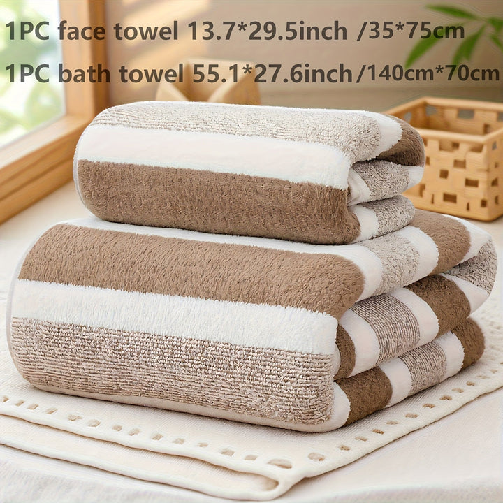 Toalla de microfibra superabsorbente 1 toalla/1 toalla de baño | Secado rápido, suave y duradera, adecuada para deportes, gimnasio y uso de ducha - Disponible en 13,7*29,5 pulgadas/35*75cm, toalla de baño 27,6*55 pulgadas/140*70cm, toallas de baño