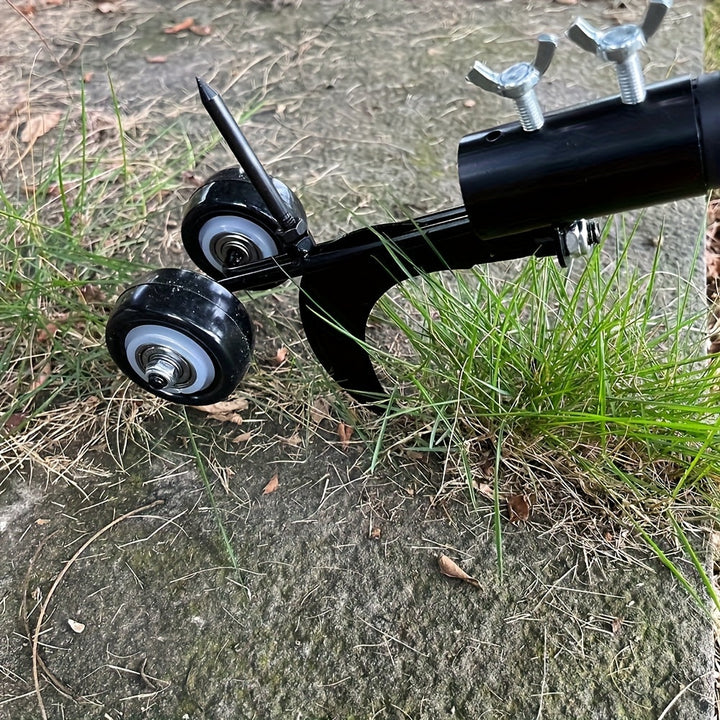 1 pieza, herramienta de desmalezamiento de intersticios multiusos, rodillo de desmalezamiento de jardín de metal de alta resistencia, desmalezador de escaleras sin doblar, desmalezamiento eficiente por rodado para espacios al aire libre