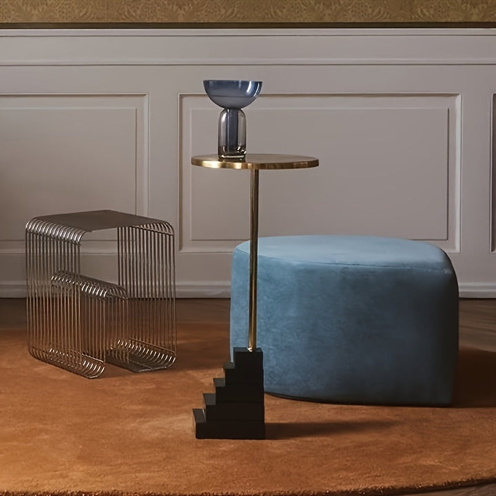 Estantería Creativa Escandinava Multifuncional para Celebridades de Internet, Estante Decorativo para el Hogar, Soporte Pequeño para Periódicos y Revistas en Mesa Lateral, Librero de Lujo Ligero para Suelo, Estante de Almacenamiento