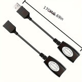 Adaptador USB a Cat5 - Extensor USB 2.0 Sobre RJ45 Ethernet, Compatible con Cables Cat5/Cat5e/Cat6/Cat7/Cat8