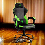 Un potente sillón gaming, silla de oficina orgullosa, silla para estudiantes y e-sports, ergonómica con altura ajustable y rotación