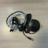 Linterna de uñas - lámpara flash de secado rápido con control por pie, cuello flexible y pinza, adecuada para gel X, manicura en casa o salón, negra