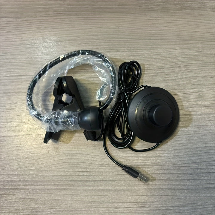 Linterna de uñas - lámpara flash de secado rápido con control por pie, cuello flexible y pinza, adecuada para gel X, manicura en casa o salón, negra