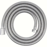 1pc Manguera de Ducha de Acero Inoxidable Resistente - Antiatascos y Anti-fugas con Conexión G1/2, Tubo Flexible a Alta Presión para Bañera, Lavado de Mascotas o Ducha - Fácil Instalación, Tubería Corrosiva para Uso Doméstico o Comercial, Accesorio Versá