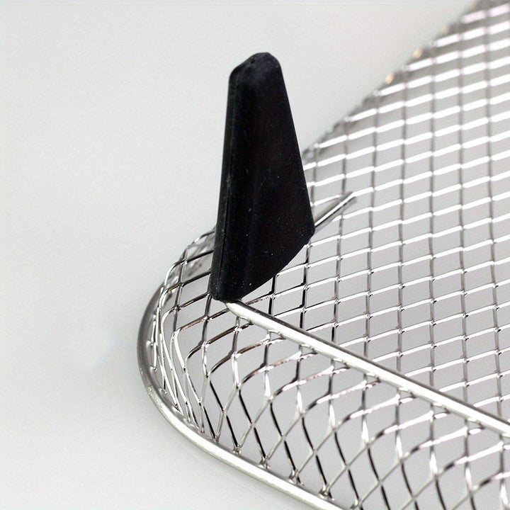 Accesorios para freidora de aire: funda de silicona laminada de tres capas, base de silicona, rejilla deshidratadora, almohadilla protectora de esquina y base alta