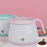 Olla del chocolate del horno fusorio del chocolate del revestimiento del silicón del enchufe de los E.E.U.U. 40W