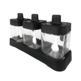Set De Tres Especieros De Vidrio 4805704419