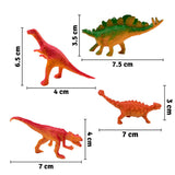 Set Figuras Dinosaurios X8 Juguete Didáctico Colección Niños GM1911-121