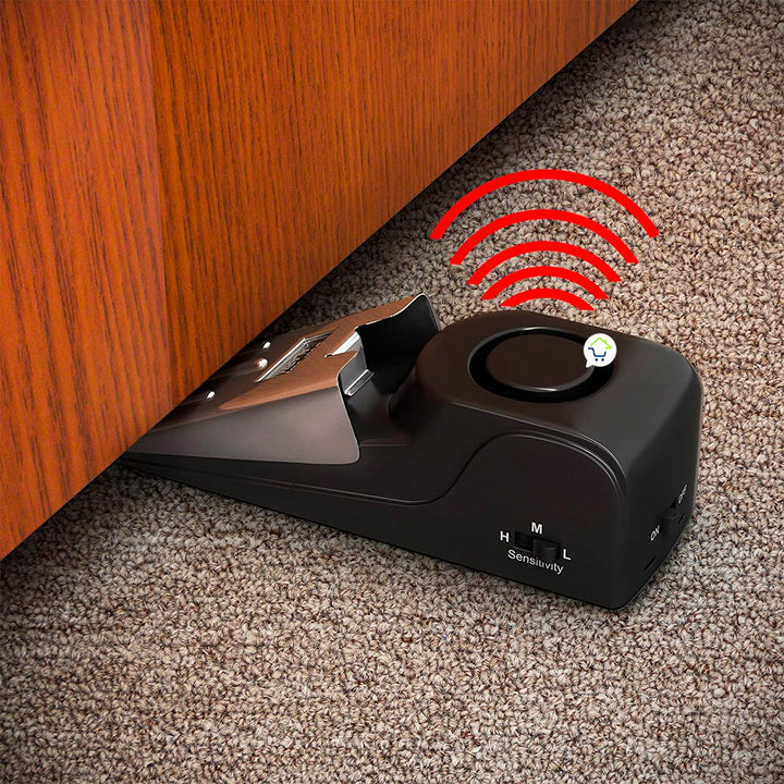 Tope De Puerta Con Alarma De Seguridad Cuña Sirena Seguridad