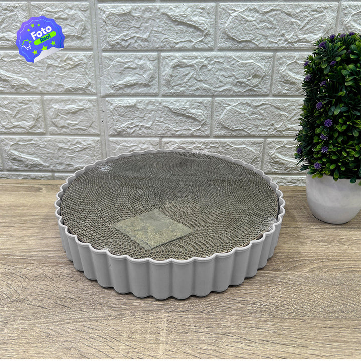 Rascador Para Gatos Catnip Anti Estrés Cartón Corrugado SC2112-217