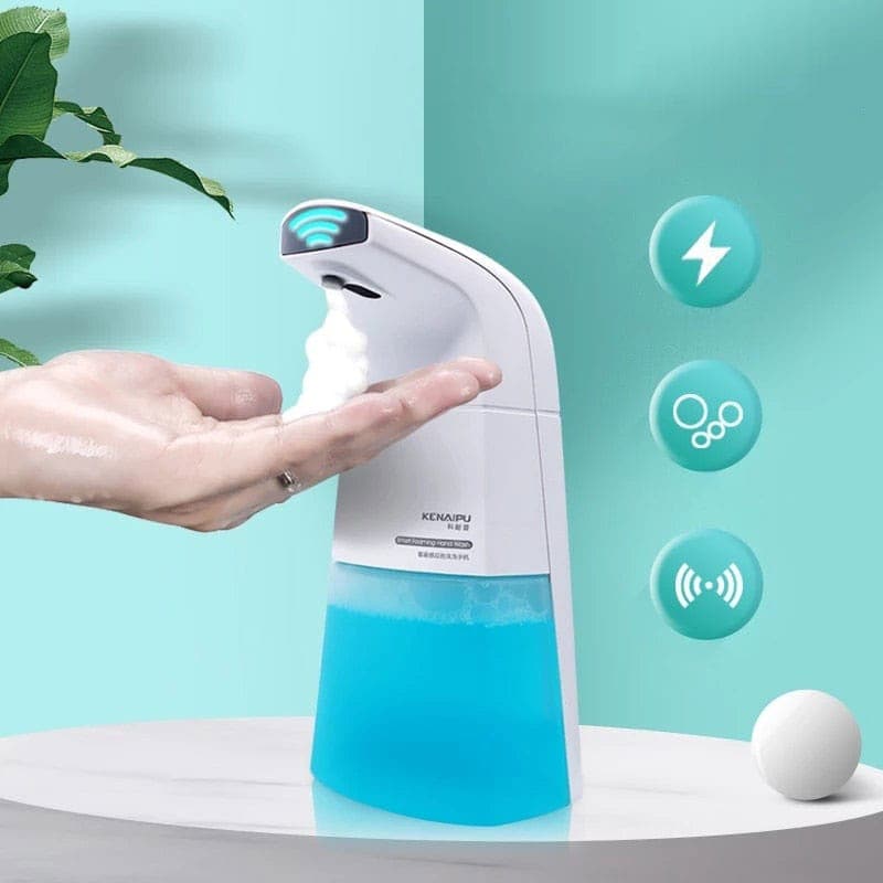 DISPENSADOR AUTOMATICO DE JABON  RECARGABLE