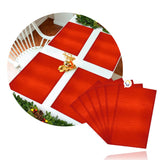 Mantel Individual Navideño x6 Metalizado Mesa Decorativo B315X6