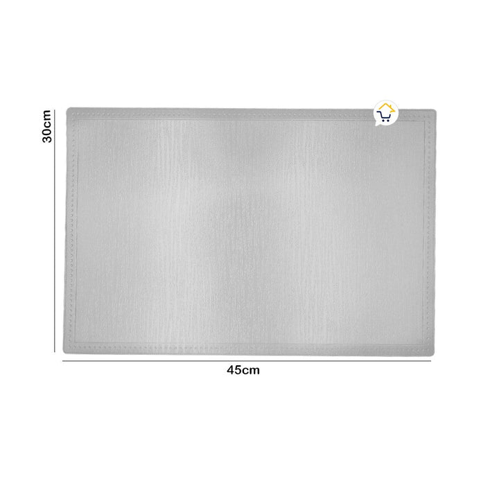 Mantel Individual Navideño x6 Metalizado Mesa Decorativo B315X6