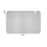 Mantel Individual Navideño x6 Metalizado Mesa Decorativo B316X6