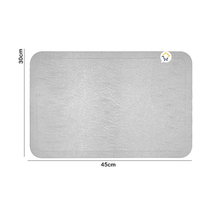 Mantel Individual Navideño x6 Metalizado Mesa Decorativo B316X6