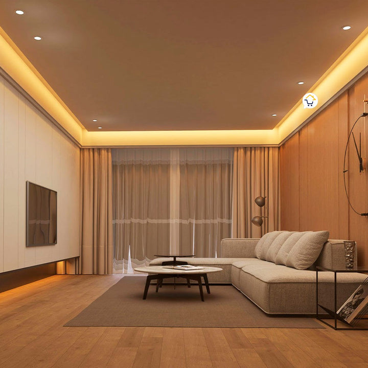 Manguera Plana Luz LED 3 Metros Navidad Cálida 2835WSCA